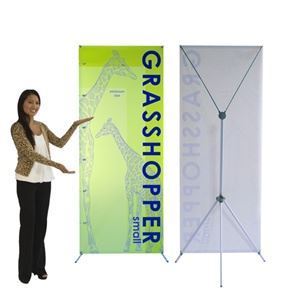 Picture of Grasshopper Adjustable Banner Stand Small
