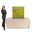Picture of Silver Step Retractable Banner Stand Tabletop 36 inches